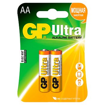 Батарейка Ultra Alkaline АА 1 уп (2шт)