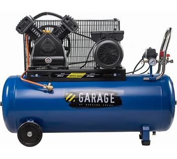Компрессор масляный ременной GARAGE PK 100.MBV400/2.2