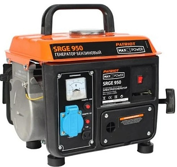Генератор бензиновый PATRIOT SRGE 950 0,65-0,8 кВт