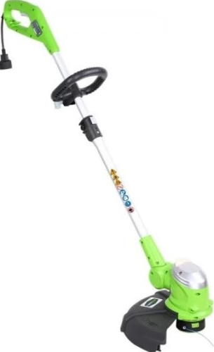 elektricheskiy-trimmer-greenworks-gst5033m-deluxe-21277-rabota-na-trave
