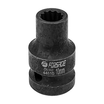 Головка ударная 1/2" 10мм 12-гр Forsage
