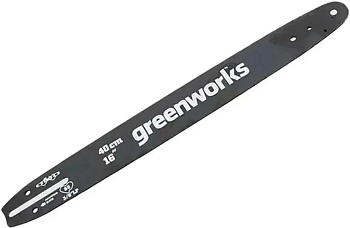 Шина 3/8"-1,1мм-56 звеньев GREENWORKS 40см