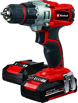 Шуруповерт аккумуляторный EINHELL TE-CD 18/2 Li kit 2х1,5 Ач
