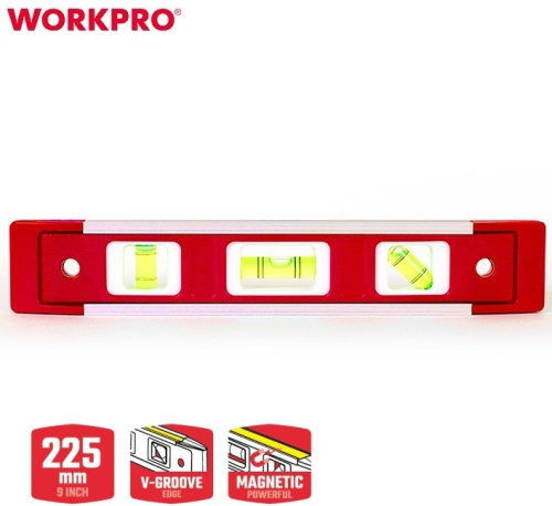 magnetic-torpedo-level-workpro-wp262026-225mm-front