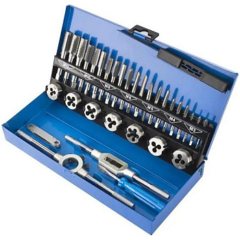 Набор метчиков и плашек 32 предм. WORKPRO WP309008