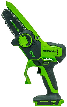 Мини-пила цепная аккумуляторная GREENWORKS GD24CSMNX без АКБ и З/У