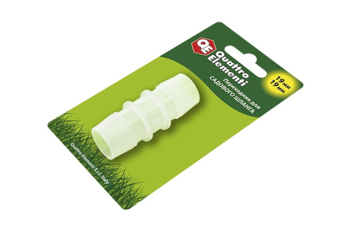 adapter-soedinitel-shlangov-elochka-19-19mm-plastik-quattro-elementi-771-978-rezbovoe-soedinenie-plastikovoe