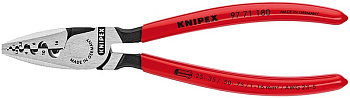 Клещи для опрессовки контактных гильз 180мм KNIPEX KN-9771180