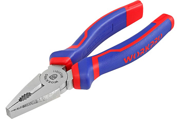 Пассатижи 180 мм WORKPRO покрытие Ni-Fi