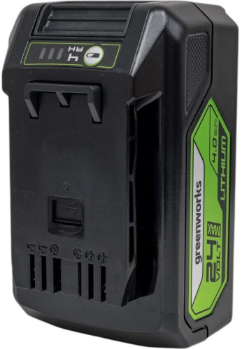 battery-greenworks-g24usb4-24v-4ah-front-charge-indicator