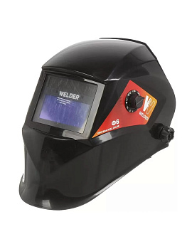 Маска сварщика WELDER PRO Ф6 REAL COLOR Хамелеон 93x43мм, DIN 4/9-13