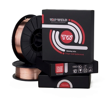 Проволока сварочная омедненная TOP WELD TW CWW-50 ER70S-6 1,0мм,5,0кг