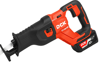 Пила сабельная аккумуляторная DCK KDJF32(TYPE FK) 2х5,0 Ач