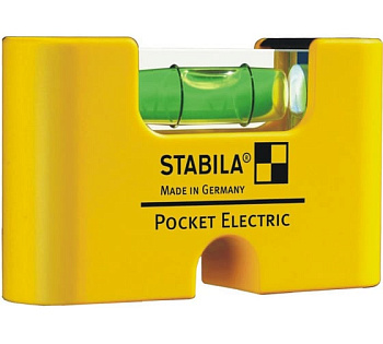 Уровень карманный Pocket Electric 70мм STABILA