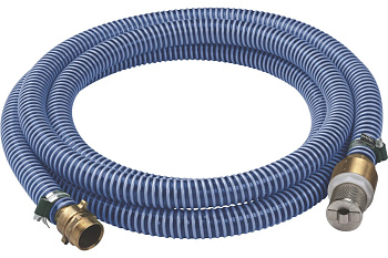 Шланг всасывающий METABO 1" 7м с обратным клапаном