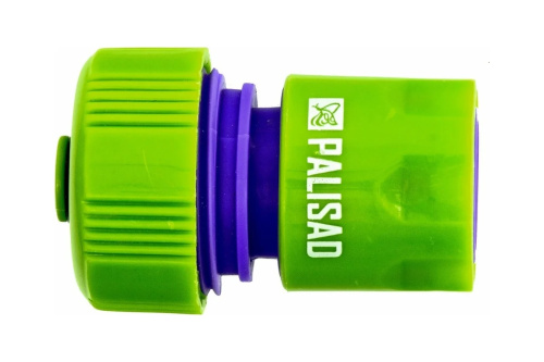 soedinitel-plastmassovyi-bystrosemnyi-dlya-shlanga-s-avtostopom-3-4-palisad-66165-osnova