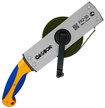 Рулетка геодезическая Geobox РК2-50, 50м