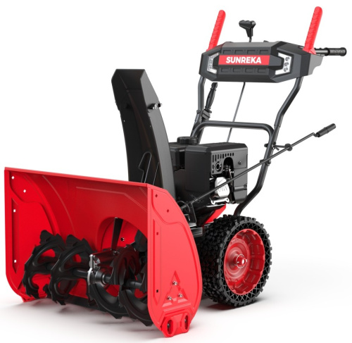 gas-snow-blower-sunreka-gs668l-front-view