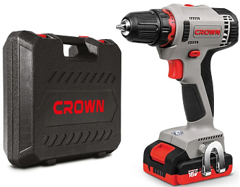Шуруповерт аккумуляторный CROWN CT21082H-2 BMC 2х2,0 Ач