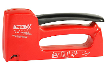 Степлер строительный RAPID WORKLINE R53E 4-10мм