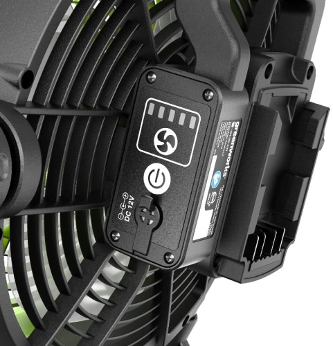 battery-fan-greenworks-g24fan-control-panel