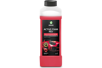 Автошампунь для бесконтактной мойки GRASS Active Foam Red 1.0л