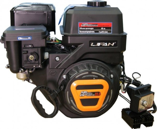 gasoline-engine-lifan-kp460e-ecc-18a-22hp-d25-front