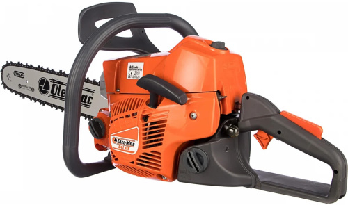 oleo-mac-941cx-gasoline-chainsaw-front-right-overall-view