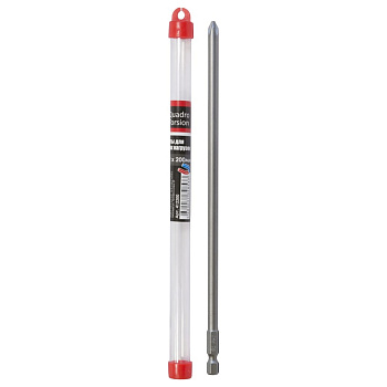 Бита "Quadro Torsion"  Е6,3 Ph2х200мм 1/4"