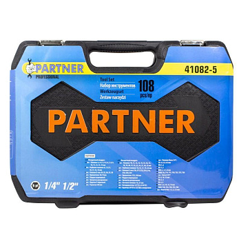 Набор инструмента PARTNER 108пр. 1/4", 1/2" PA-40108