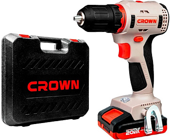 Шуруповерт аккумуляторный CROWN CT21091HX-2 BMC 2х2,0 Ач