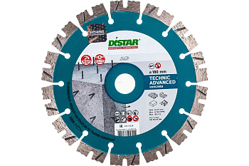 Диск алмазный DISTAR 1A1RSS/C3-H 180х2,6/1,8х12х22,2мм армир.бетон