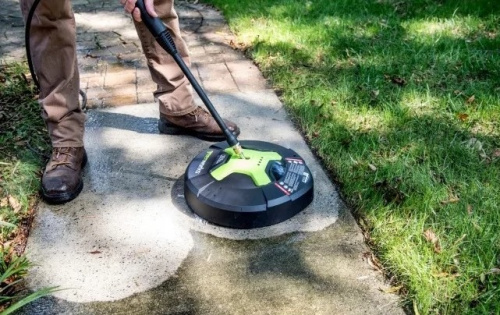 greenworks-38cm-surface-cleaner-action